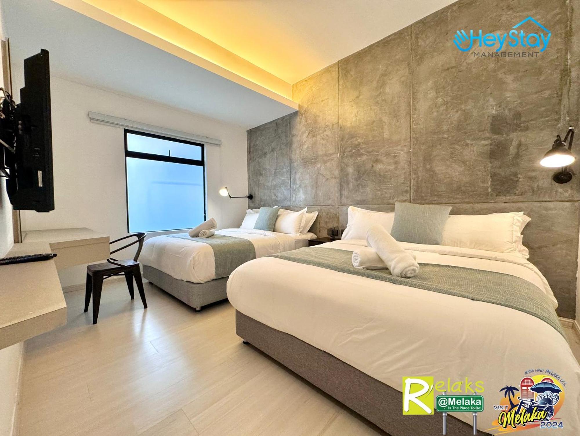 Modern Cave Guest House Walking Distance 5Mins To Jonker Malacca Exterior photo