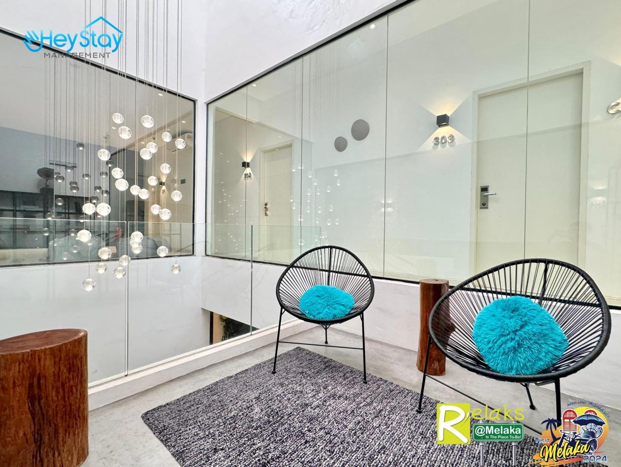Modern Cave Guest House Walking Distance 5Mins To Jonker Malacca Exterior photo